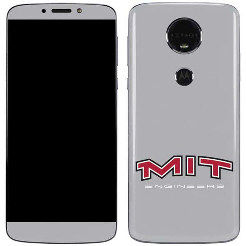 Massachusetts Institute of Technology MIT Engineers Grey Moto E5 Plus Skin
