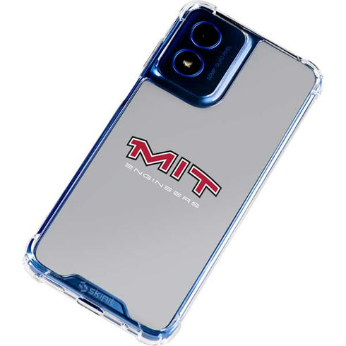 Massachusetts Institute of Technology MIT Engineers Grey Moto G 5G (2024) Clear Case