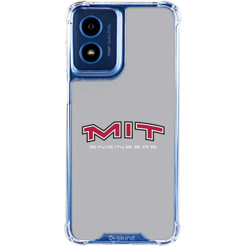 Massachusetts Institute of Technology MIT Engineers Grey Moto G Play 4G (2024) Clear Case