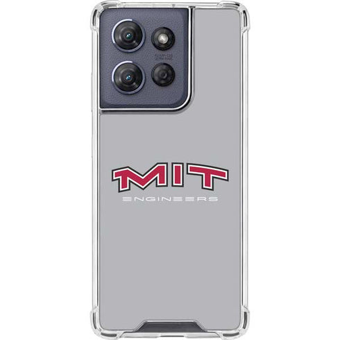 Massachusetts Institute of Technology MIT Engineers Grey Moto G Power 5G (2025) Clear Case