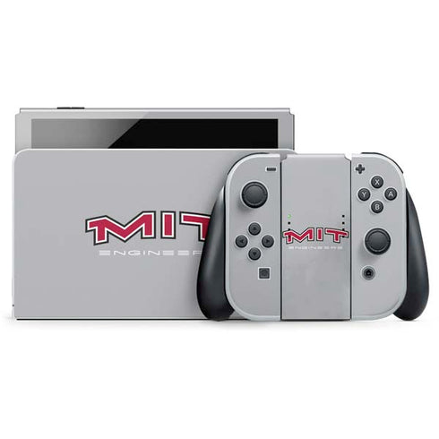 Massachusetts Institute of Technology MIT Engineers Grey Nintendo Switch OLED (2021) Skin