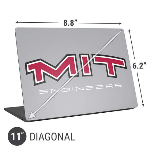 Massachusetts Institute of Technology MIT Engineers Grey Universal Laptop 11in (8.8 x 6.2in) Skin