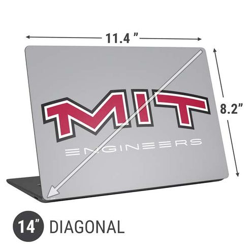Massachusetts Institute of Technology MIT Engineers Grey Universal Laptop 14in (11.4 x 8.2in) Skin