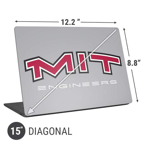 Massachusetts Institute of Technology MIT Engineers Grey Universal Laptop 15in (12.2 x 8.8in) Skin