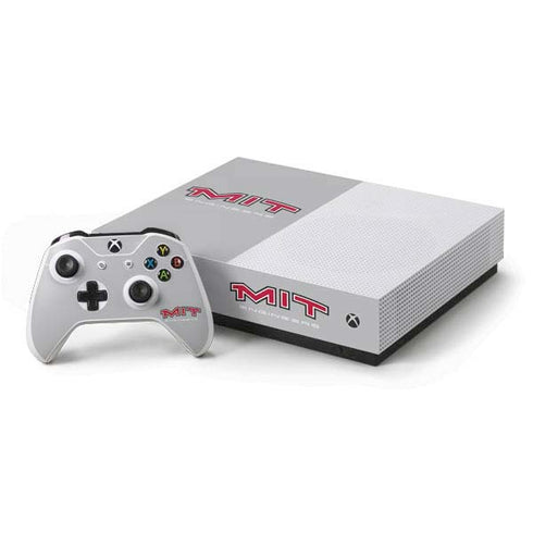 Massachusetts Institute of Technology MIT Engineers Grey Xbox One S All-Digital Edition Bundle Skin