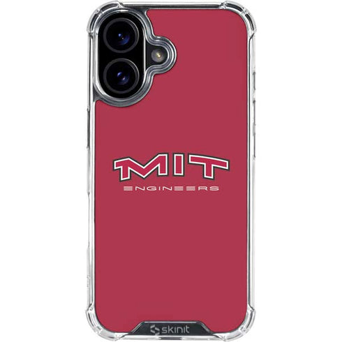 Massachusetts Institute of Technology MIT Engineers iPhone 16 Plus Clear Case