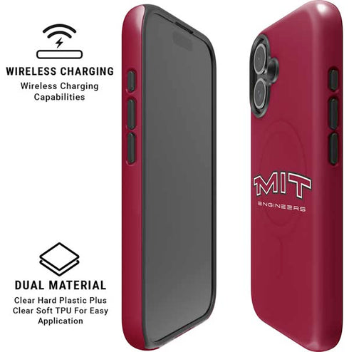 Massachusetts Institute of Technology MIT Engineers iPhone 16 Plus Magsafe Impact Case