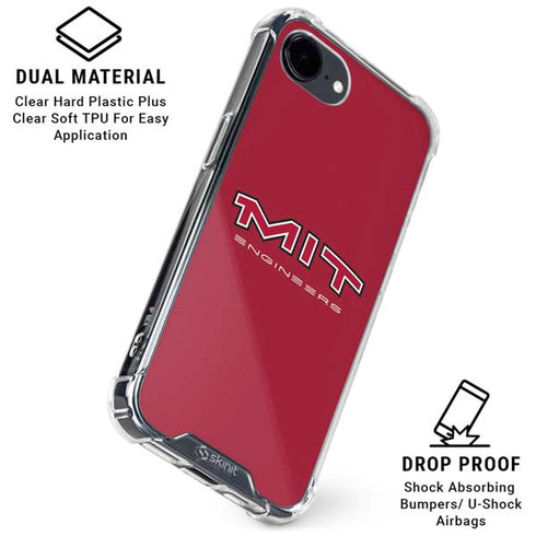 Massachusetts Institute of Technology MIT Engineers iPhone 16e Clear Case