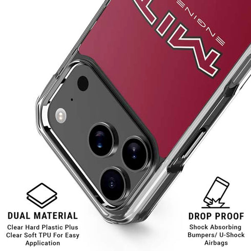 Massachusetts Institute of Technology MIT Engineers iPhone 18 Pro Clear Case