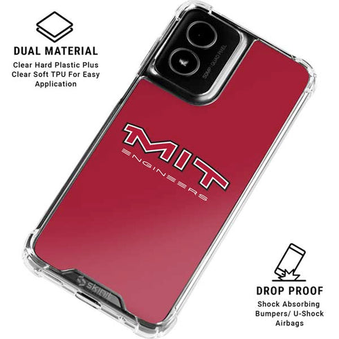 Massachusetts Institute of Technology MIT Engineers Moto G Power 5G (2024) Clear Case
