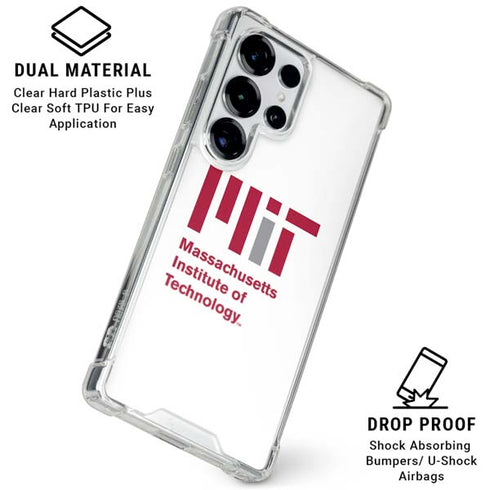 Massachusetts Institute of Technology MIT Logo Galaxy S25 Ultra Clear Case