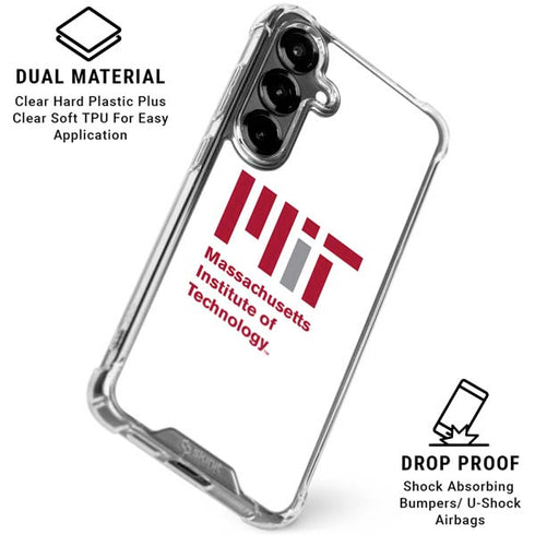 Massachusetts Institute of Technology MIT Logo Galaxy S26 Clear Case