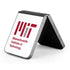 Massachusetts Institute of Technology MIT Logo Galaxy Z Flip6 Skin
