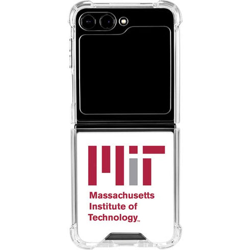 Massachusetts Institute of Technology MIT Logo Galaxy Z Flip6 Clear Case