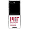 Massachusetts Institute of Technology MIT Logo Galaxy Z Flip6 Clear Case
