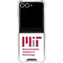 Massachusetts Institute of Technology MIT Logo Galaxy Z Flip7 Clear Case
