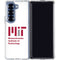 Massachusetts Institute of Technology MIT Logo Galaxy Z Fold7 Clear Case