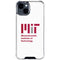 Massachusetts Institute of Technology MIT Logo iPhone 15 Clear Case