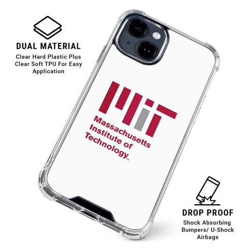 Massachusetts Institute of Technology MIT Logo iPhone 15 Clear Case