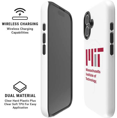 Massachusetts Institute of Technology MIT Logo iPhone 16 Magsafe Impact Case