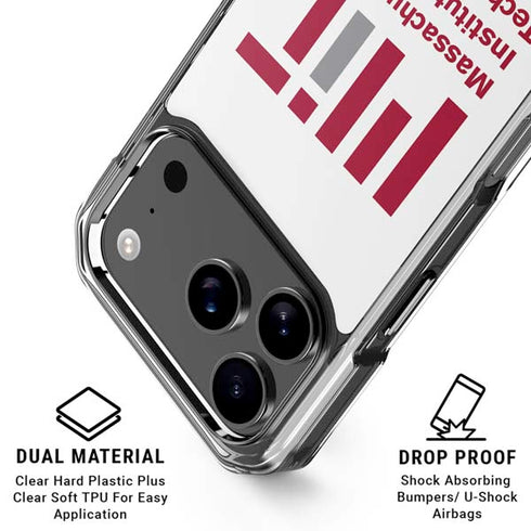 Massachusetts Institute of Technology MIT Logo iPhone 17 Pro Clear Case