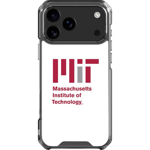 Massachusetts Institute of Technology MIT Logo iPhone 17 Pro Max Clear Case