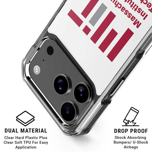 Massachusetts Institute of Technology MIT Logo iPhone 17 Pro Max Clear Case