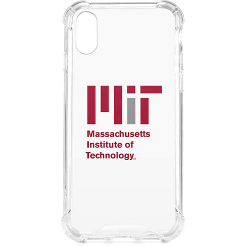 Massachusetts Institute of Technology MIT Logo iPhone XS Clear Case
