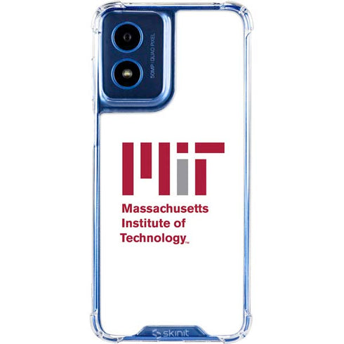 Massachusetts Institute of Technology MIT Logo Moto G 5G (2024) Clear Case