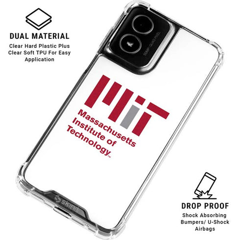 Massachusetts Institute of Technology MIT Logo Moto G Power 5G (2024) Clear Case