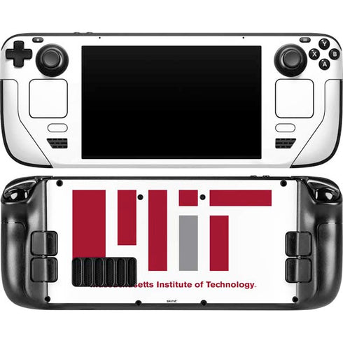 Massachusetts Institute of Technology MIT Logo Steam Deck Handheld Gaming Computer OLED Skin