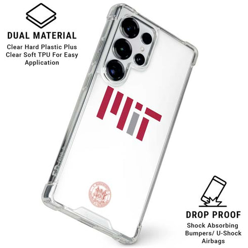 Massachusetts Institute of Technology MIT Seal Galaxy S26 Ultra Clear Case