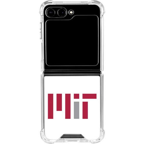 Massachusetts Institute of Technology MIT Seal Galaxy Z Flip6 Clear Case