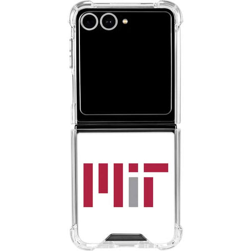 Massachusetts Institute of Technology MIT Seal Galaxy Z Flip7 Clear Case