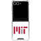 Massachusetts Institute of Technology MIT Seal Galaxy Z Flip7 Clear Case