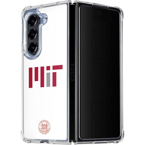 Massachusetts Institute of Technology MIT Seal Galaxy Z Fold5 5G Clear Case