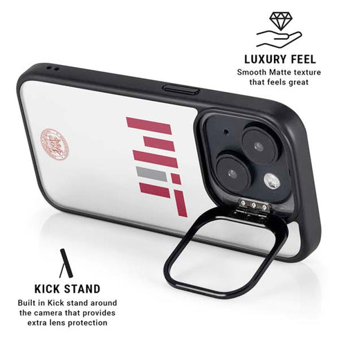 Massachusetts Institute of Technology MIT Seal iPhone 15 Kickstand Case