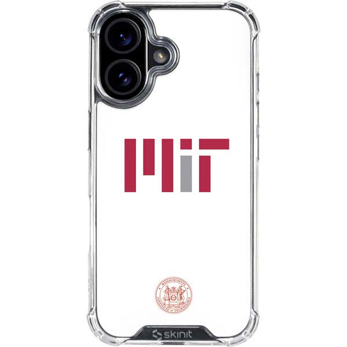 Massachusetts Institute of Technology MIT Seal iPhone 16 Plus Clear Case
