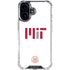 Massachusetts Institute of Technology MIT Seal iPhone 16 Plus Clear Case