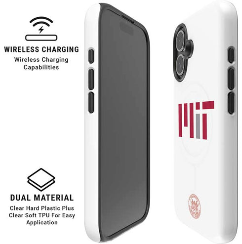 Massachusetts Institute of Technology MIT Seal iPhone 16 Plus Magsafe Impact Case