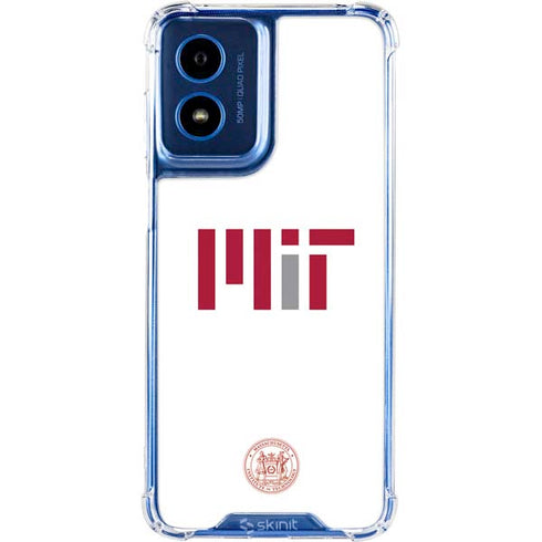 Massachusetts Institute of Technology MIT Seal Moto G 5G (2024) Clear Case