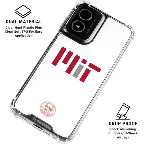 Massachusetts Institute of Technology MIT Seal Moto G Power 5G (2024) Clear Case