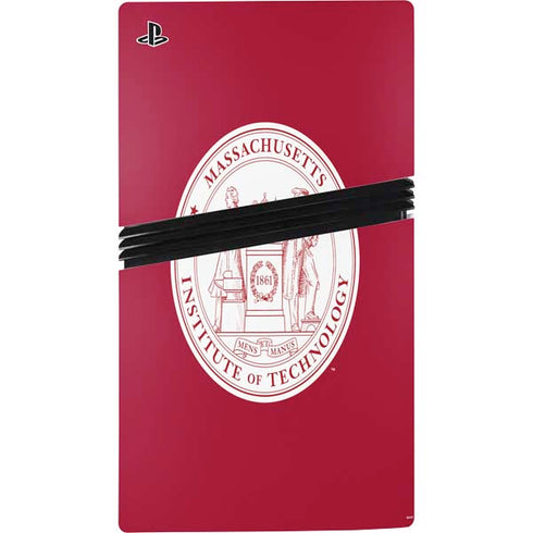 Massachusetts Institute of Technology MIT Seal PS5 Pro Disk Console Skin