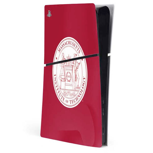 Massachusetts Institute of Technology MIT Seal PS5 Slim Digital Edition Console Skin