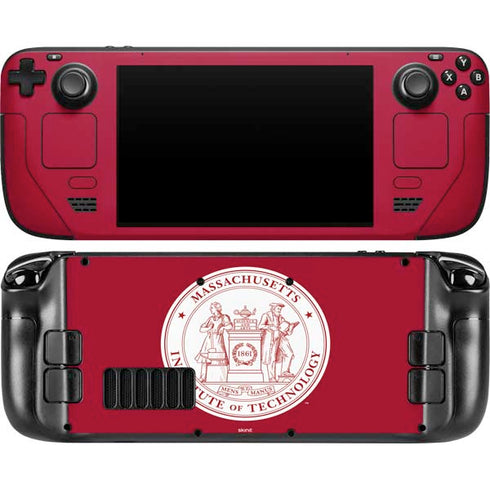 Massachusetts Institute of Technology MIT Seal Steam Deck Handheld Gaming Computer OLED Skin