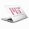 Massachusetts Institute of Technology MIT White Logo HP Elitebook Skin