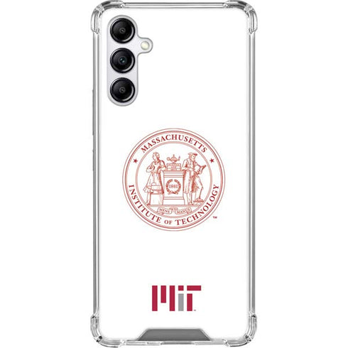 Massachusetts Institute of Technology MIT White Logo Gabb Phone 4 Clear Case