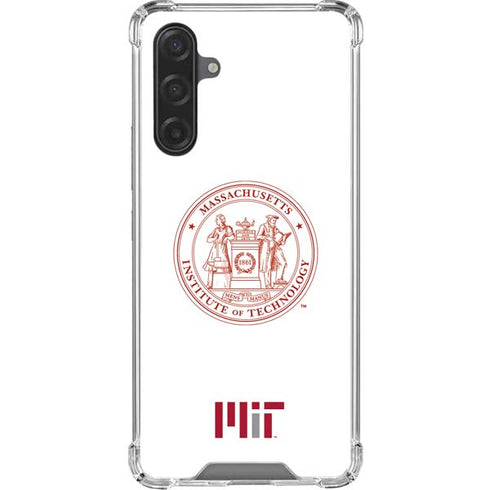 Massachusetts Institute of Technology MIT White Logo Galaxy A17 Clear Case