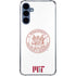 Massachusetts Institute of Technology MIT White Logo Galaxy A35 5G Clear Case