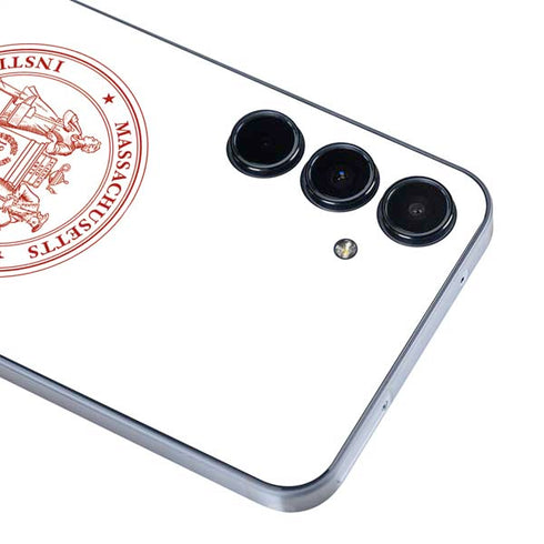 Massachusetts Institute of Technology MIT White Logo Galaxy A35 5G Skin